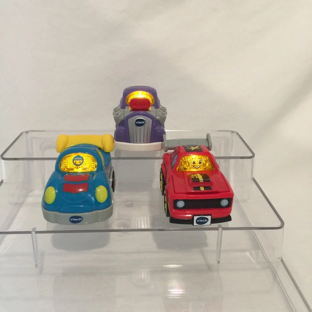 VTech Go Go Smart Wheels Hot Rod Race Sports Car Lot of‎ 3 Interactive Tested
